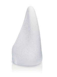 Shaped Breast Implant Standing Up Maintains Upper Breast Volume