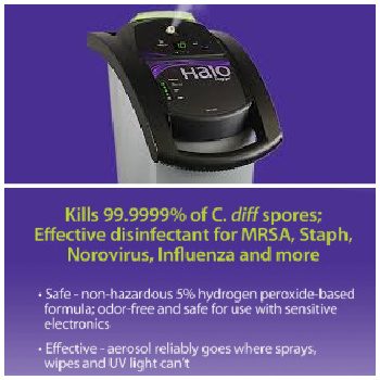 Halosil HaloMist Fogger clean best plastic surgery